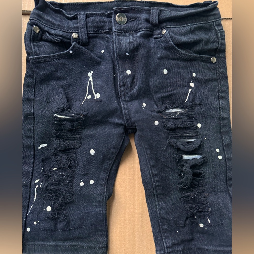 TRESTLES California Republic Denim Boy Shorts.